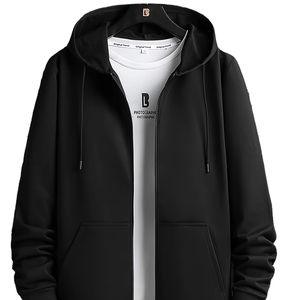 Sudaderas con capucha y sudaderas para hombre Sudadera con capucha de gran tamaño con logotipo personalizado para hombre Tendencias principales Sudaderas con capucha de moda para hombre - Product Image 1
