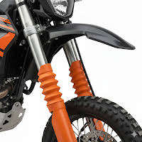 Protège-poussières universels en silicone TPU pour fourche avant de moto, protections de suspension pour <span class=keywords><strong>motocross</strong></span> et tout-terrain - Product Image 2