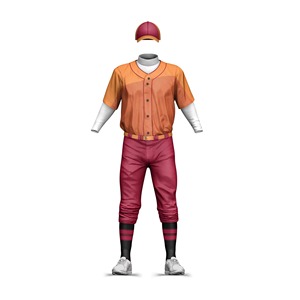 Nouveauté Vêtements de sport Tissu 100% polyester Uniforme de baseball Personnalisé Meilleur prix Uniforme de baseball - Product Image 1