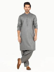 Vêtements pour hommes pakistanais tendance pour l'Eid, respirants, été, vêtements indiens, Canada, shalwar kameez, kurta, designs - Product Image 2