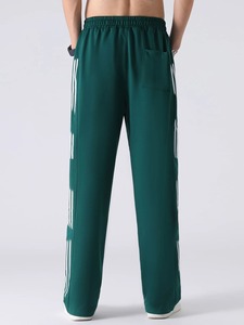 Nueva llegada Pantalones y pantalones de los hombres Tallas grandes 100% Algodón Cordón Casual Wear Baggy Washed Style - Product Image 3