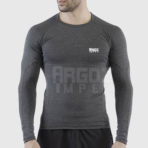 Low Moq Camisas de compresión de alta calidad para hombres por encargo Mejor precio Venta al por mayor Camisa de compresión para hombres - Product Image 4