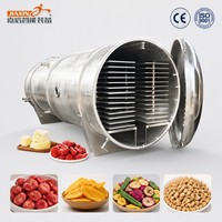 Lyophilisateur sous vide JXFD-1000, capacité de 1000 kg, en acier inoxydable SUS304, pour la transformation alimentaire