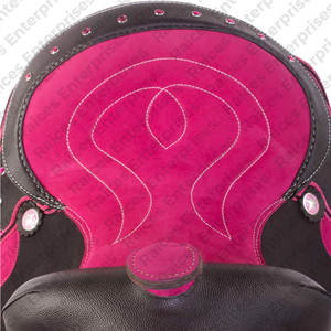 Venta al por mayor de alta calidad caballo inglés sillín profesional de cuero duradero inglés carreras montar ecuestre caballo cuero sillín - Product Image 3