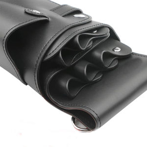 Sac de ceinture à outils de coiffeur en cuir de haute qualité sac de maintien d'outils de grande capacité pour coiffeur Multi pochette de rangement d'outils de coiffeur - Product Image 4