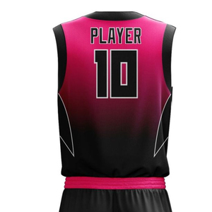 Uniforme de basket-ball de qualité supérieure, design personnalisé, prix compétitif, uniformes de basket-ball 100% polyester à vendre - Product Image 6