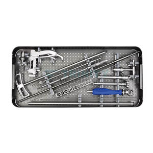 Juegos de instrumentos de enclavamiento de tibia y fémur, éxito de ventas, conjuntos de instrumentos de enclavamiento de tibia y fémur con logotipo personalizado - Product Image 4