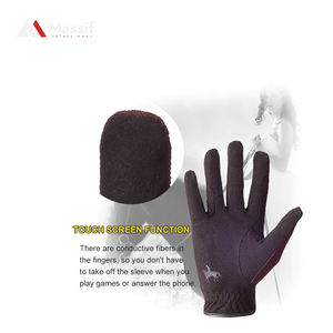 Gants d'équitation professionnels anti-fente pour hommes Protection des mains pour les passionnés - Product Image 4