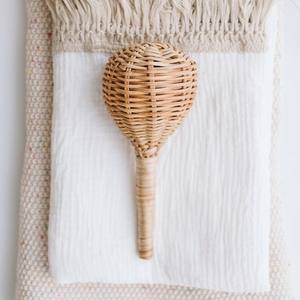 ของเล่นสั่นลูกบอลหวายสำหรับเด็กทารกของเล่นสำหรับเด็กแรกเกิดของเล่นสั่นสั่นด้วยราคาที่แข่งขันได้ - Product Image 1