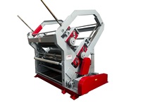 Machine de formage d'emballages semi-automatique BOXMAC de haute qualité, robuste, à double profil, en carton ondulé double couche, 380V