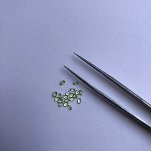 Piedras preciosas semipreciosas de corte ovalado facetado de peridoto verde Natural de 2mm y 3mm, mayorista, oferta a granel, precio de fábrica, tienda en línea, tienda ahora - Product Image 1