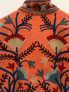 Vêtements pour femmes TNT Floral Suzani Broderie Veste Vêtements d'hiver Veste Femme Manteau TNT Tissu Suzani Veste - Product Image 2