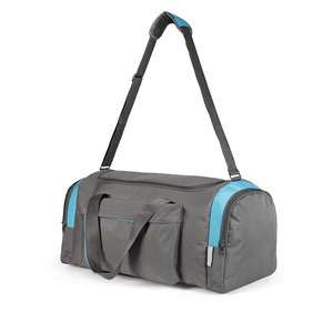 Venta al por mayor bolsa de lona impermeable de fin de semana durante la noche con compartimento para zapatos bolsa de viaje versátil para hombres y mujeres bolsa de lona - Product Image 4