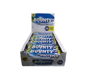Barras de Proteína Premium Bounty, Envueltas Individualmente, 52g, Para un Snack Práctico en Movimiento, Después de Entrenamientos, Venta al Por Mayor - Product Image 1