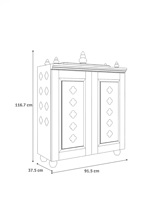 Mobilier de salon et de salle à manger classique indien en bois de manguier massif, meuble de rangement modulaire fait main, écologique, gain de place, moderne