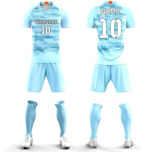 Uniformes de Fútbol Personalizados de Alta Calidad para Hombre, Último Diseño Superior, Ropa Deportiva Transpirable, Uniforme de Fútbol al por Mayor - Product Image 1