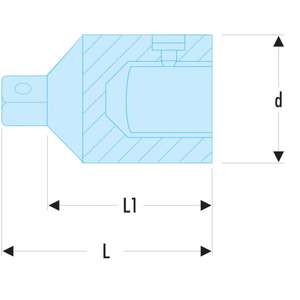 ข้อต่อเฟคอม 3/4'' ถึง 1/2'' ซ็อกเก็ตคุณภาพสูงสำหรับการใช้งานต่างๆ - Product Image 2