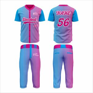 Uniformes de Béisbol para Hombre en Oferta, Conjuntos de Alta Calidad con Logotipo Personalizado en la Parte Delantera/Trasera, Secado Rápido, Tela 100% Poliéster - Product Image 6