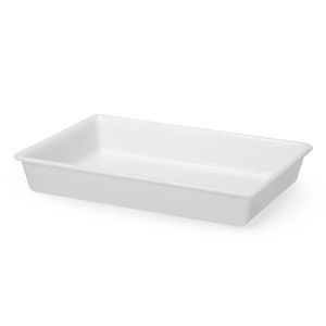 ถาดเตรียมอาหารพลาสติกสีขาว 12 ลิตร สำหรับจัดเก็บ HENDI 535x385x(H)85 มม. - Product Image 1