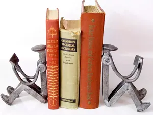 Sujetalibros de alta calidad para decoración del hogar, sujetadores de latón personalizados, elegantes para sujetar libros decorativos, venta al por mayor - Product Image 2