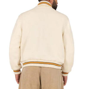 Vestes pour hommes Veste universitaire bicolore de qualité supérieure sur mesure Vestes universitaires respirantes et écologiques - Product Image 2