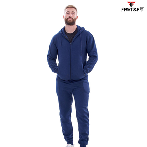 ชุดวอร์มสีพื้นสไตล์ใหม่สำหรับใส่ออกกำลังกายสีล้วนแบบออกแบบได้ตามต้องการ - Product Image 2