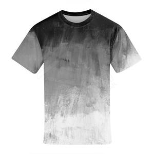 T-shirts surdimensionnés à manches longues personnalisables de haute qualité pour hommes Summer Fitness 100% coton biologique respirant séchage rapide - Product Image 1