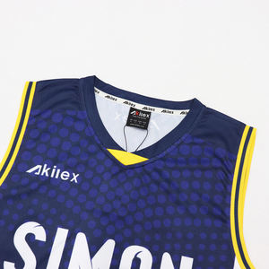 2025 nuevo diseño personalizado para hombre sin mangas camisetas de voleibol conjuntos de uniforme con sublimación completa - Product Image 3