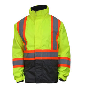 Chaqueta de Seguridad Reflectante Personalizada para Hombre, Ropa de Trabajo de Alta Visibilidad, Uniforme de Trabajo, Chaqueta de Invierno - Product Image 5