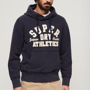 Sweat à capuche doux et confortable pour hommes Fabricant OEM Sweat à capuche pour hommes Sun Fade Puff Print en bas quantité minimale de commande - Product Image 1