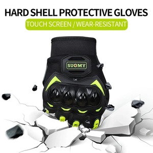 Guantes de moto baratos para hombre y mujer, guantes de verano de malla transpirable para dedo completo, guantes de ciclismo para moto, protección - Product Image 6