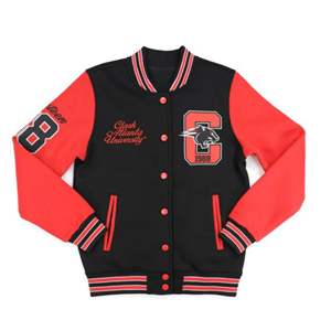 Clark เสื้อแจ็กเก็ตทีมมหาวิทยาลัยแอตแลนตาชุด1988ผ้าโพลีเอสเตอร์/ ผ้าฝ้ายโพลีเอสเตอร์สำหรับฤดูหนาวแบบฉบับดิบเถื่อนกำหนดเองได้ทั้งผู้หญิงและผู้ชาย - Product Image 1