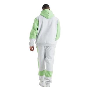 Vente en gros OEM 2025 – Survêtements décontractés à capuche pour hommes, coupe ajustée, grandes tailles, en coton/polaire, imprimés sur mesure, 100 % coton, pour le jogging - Product Image 5