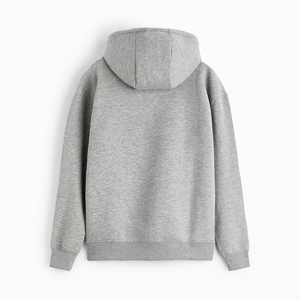 Fabricants transfert de chaleur logo personnalisé polaire doublé coton coupe ajustée taille lavage à l'acide gros sweats à capuche pour hommes - Product Image 6