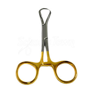 Pince à serviettes en acier inoxydable Pince de verrouillage chirurgicale Instrument médical réutilisable pour une utilisation clinique et hospitalière - Product Image 1