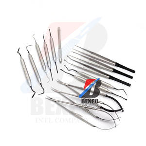 Cuchillo para hacer túneles dentales, Kit Castroviejo, cuchillo Orban microquirúrgico, mango de bisturí, juego de alicates para microtejidos, instrumentos manuales - Product Image 4