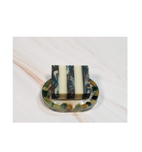 Jabonera Grande de Resina del Mejor Fabricante, Hecha a Mano y Pulida, para el Hogar y Utensilios de Cocina, Ideal para Bodas, Bandeja para Jabón Más Vendida - Product Image 1