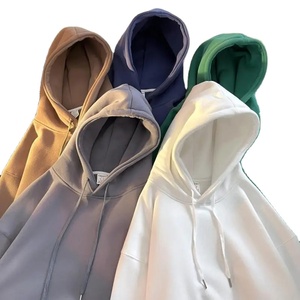 Sudadera con Capucha Bordada Verde Oscuro Estilo Hip-Hop para Hombre y Mujer, Estilo Urbano Informal, Holgada, Estilo Y2K, con Capucha, Orgánica, para Invierno - Product Image 2