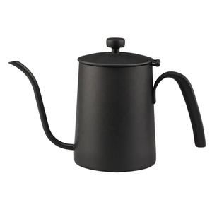 0.6L, Stovetop, pot de thé de café de bec avec la poignée, col de cygne verser au-dessus de la bouilloire de café - Product Image 1