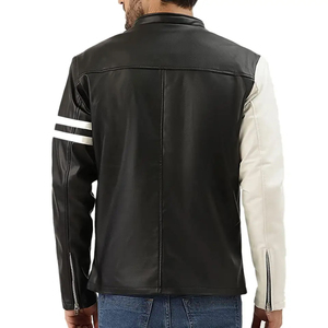 Chaquetas de cuero para motociclistas, chaquetas de cuero de primera calidad para exteriores, chaqueta de cuero para motociclistas para hombre, chaqueta de cuero para motocicleta para hombre para el invierno - Product Image 3