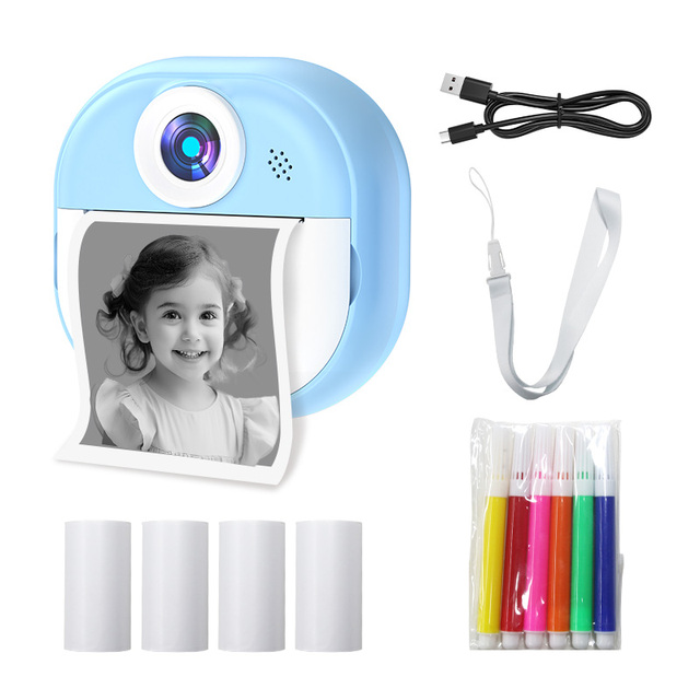 HD Thermal Instant Print Camera Children Mini Thermal Printer Instant Photo Camera Print the Camera