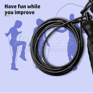 Cuerdas para Saltar con Longitud Ajustable, Cuerda de Fitness con Mango Duradero y Agarre Fácil, Cuerdas para Saltar para Entrenamiento Diario - Product Image 4