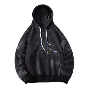 Sudadera con capucha con tinte de corbata para hombre personalizada OEM, ropa de calle transpirable de secado rápido, sudaderas con capucha con estilo personalizadas para hombre de alta calidad - Product Image 2