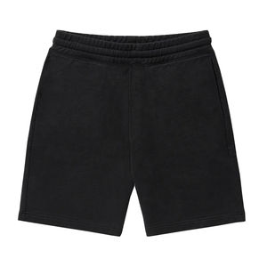 Wholesale Men's Fleece Shorts <b>Black</b> Color Cotton Shorts Street Wear Men Short With Customized Size and Logo - Product Image 2