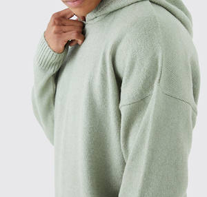 Conjunto Deportivo de 2 Piezas para Hombre, Sudadera con Capucha y Pantalones Deportivos con Logotipo Bordado, 100% Algodón, Modelo 2026 - Product Image 1