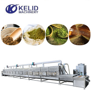 Lò vi sóng thương mại gia vị thì là aliispice Hạt tiêu đen Bột trà tiệt trùng vành đai liên tục làm khô đường hầm máy - Product Image 4