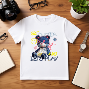 T-Shirt Unisex 100% Cotone 210GSM, Abbigliamento Casual con Logo Frontale Stampato in Serigrafia, Stampa DTG, Serigrafia Compressa - Product Image 3