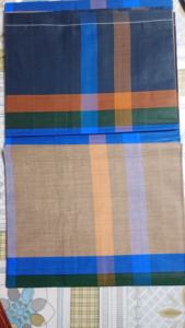 Nueva llegada de algodón de alta calidad Lungi Sarong para adultos Hombres Patrón a cuadros de color Exportable Cosido Lungi de Banlgaden - Product Image 6