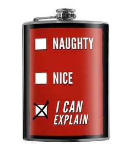 Petaca de acero inoxidable 8 O Z accesorio Petaca de licor - Product Image 3