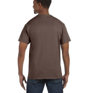 Hanes บุรุษ ComfortSoft กระเป๋าไม่มีแท็กเสื้อยืดเสื้อกล้ามบุรุษเสื้อยืดลูกเรือแพลทินัม - Product Image 6